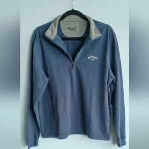 Callaway Golf Quarter 1/4 Zip Men's Small Pullover Sweater
